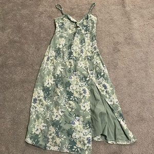 Abercrombie & Fitch Floral Twist front dress
